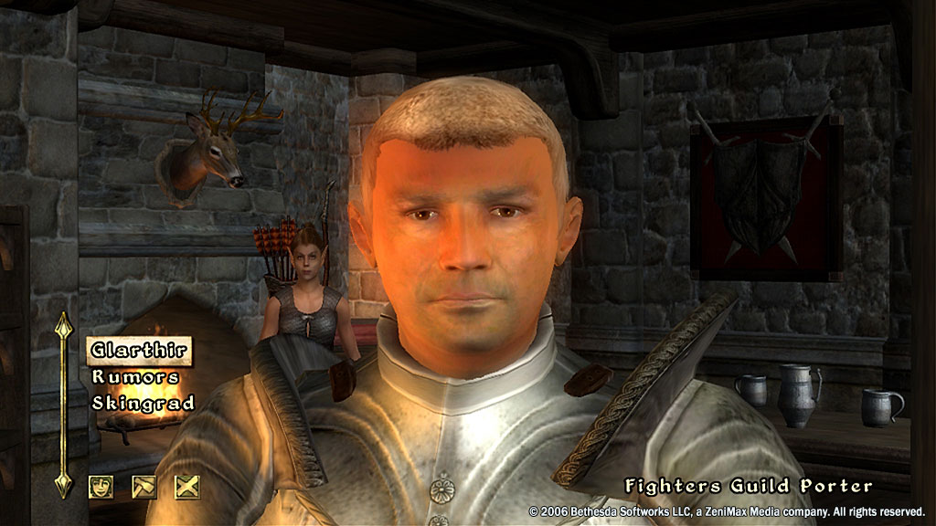 Ein Screenshot von Oblivion.