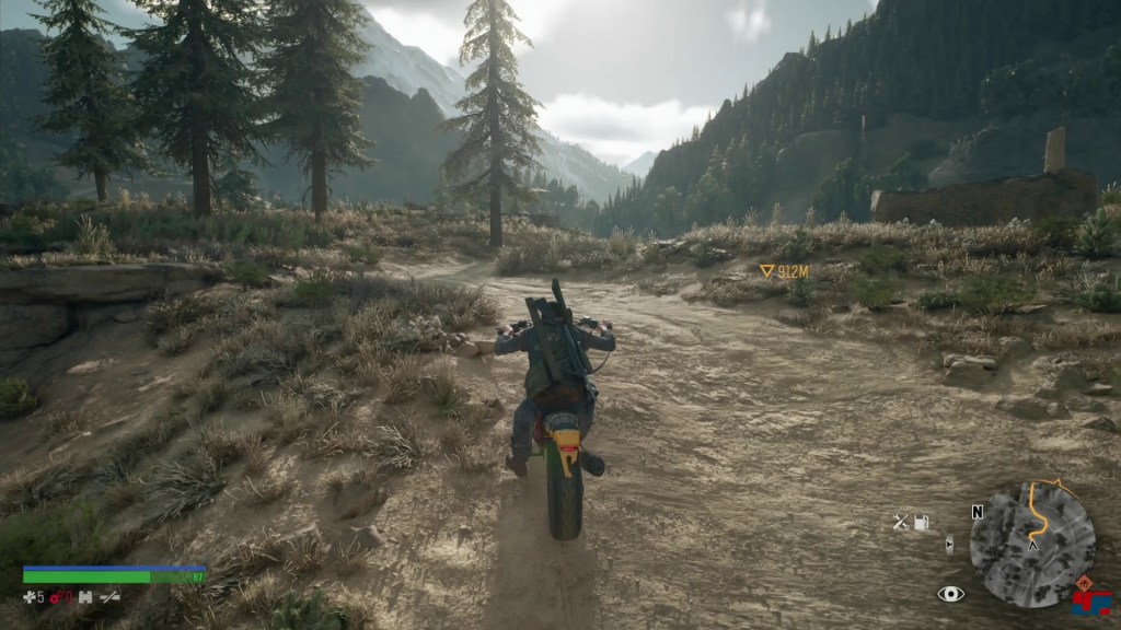 Ein Screenshot aus Days Gone.