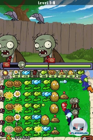 In Sachen Steuerung und Umfang ist auch die DS-Version ein echtes PvZ. Die Präsentation hingegen hat mit dem spaßigen Original kaum noch etwas zu tun.