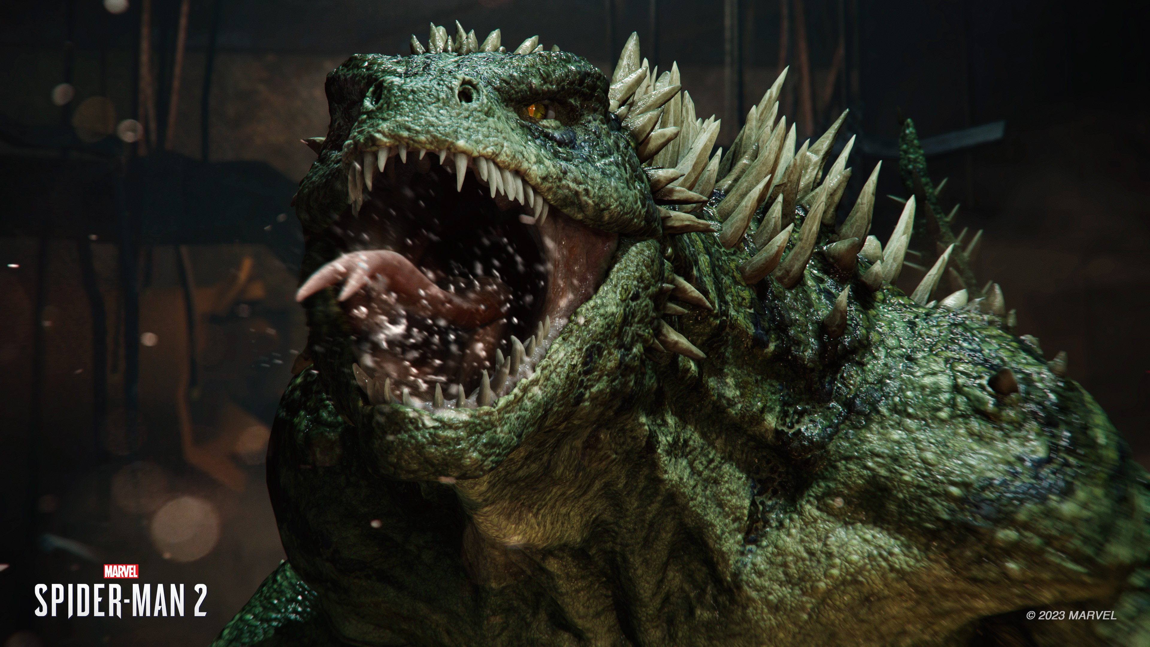 Dr. Curt Connors alias Lizard ist einer der Antagonisten, mit denen es Peter und Miles in Spider-Man 2 zu tun haben.