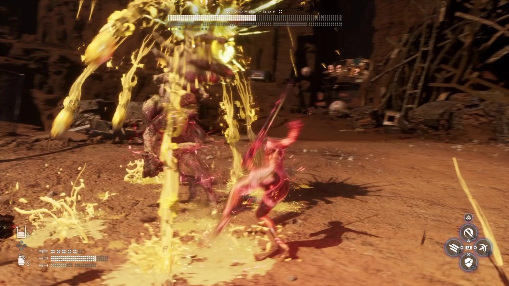 Ein Screenshot aus Stellar Blade.