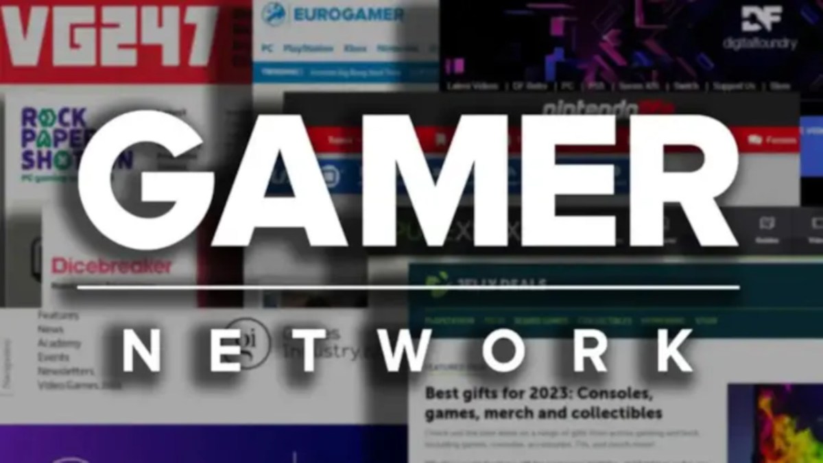 Das Logo von Gamer Network, der von IGN gekauften Gruppe von Games-Magazinen.