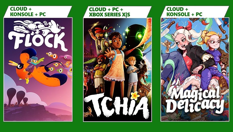 Flock, Tchia und Magical Delicacy ab Juli im Game Pass