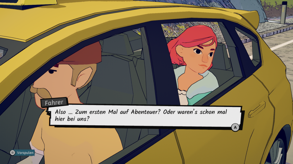 Luisa auf ihrer Reise nach (Dungeons of) Hinterberg