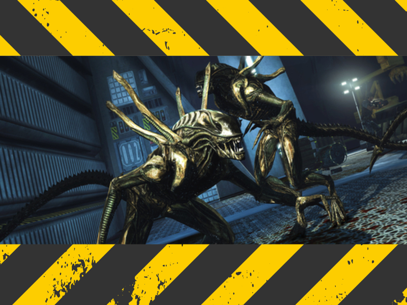 Eine Spielszene aus dem Computerspiel Aliens: Colonial Marines