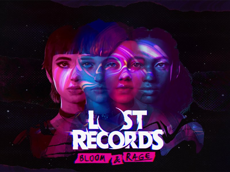 Keyart zum Spiel Lost Records: Bloom and Rage mit Protagonistinnen.