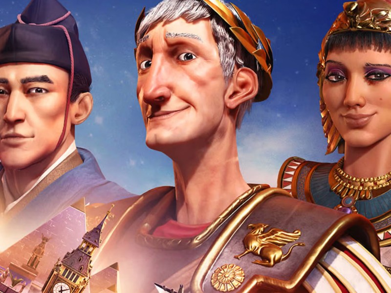 Screenshot von Civilization 6, bei der unter anderem Julis Cäsar zu sehen ist.