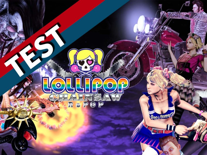 Das Titelbild von Lollipop Chainsaw RePOP.