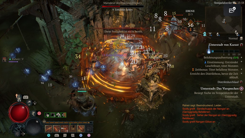 Ein Screenshot aus Diablo 4: Vessel of Hatred.