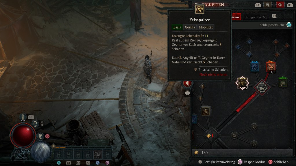 Ein Screenshot aus Diablo 4: Vessel of Hatred.