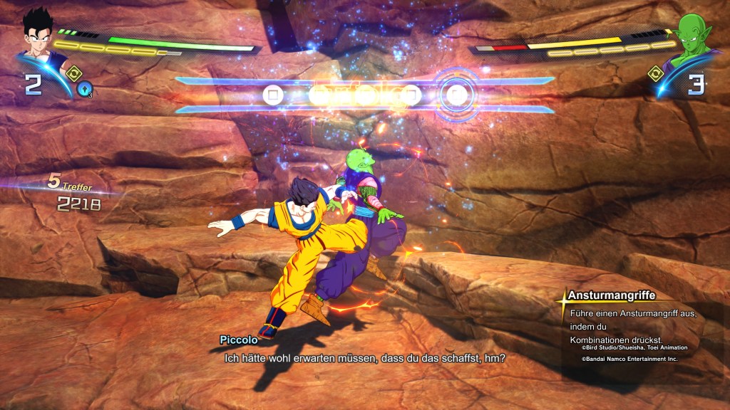 Ein Screenshot aus Dragon Ball: Sparking! Zero.