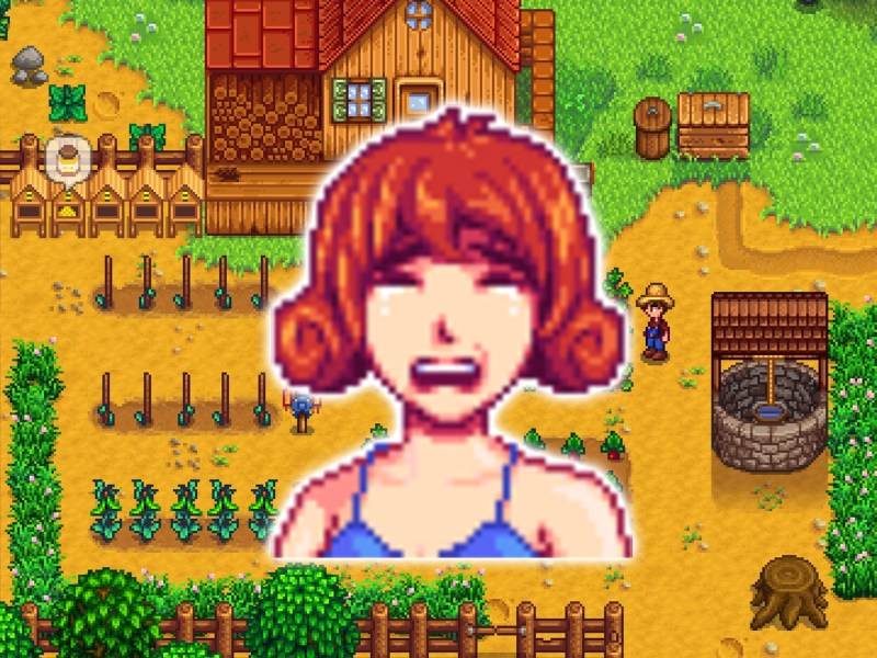 Penny aus Stardew Valley ist traurig