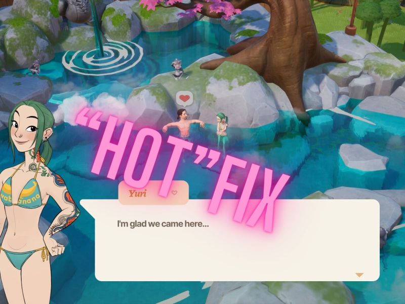 Hot Fix in Coral Island