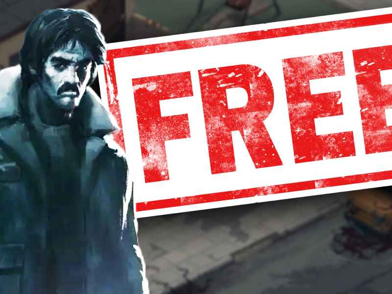 Eine Bildmontage, die den männlich gelesenen Protagonisten aus dem Survival Horror-Spiel Holstin zeigt.