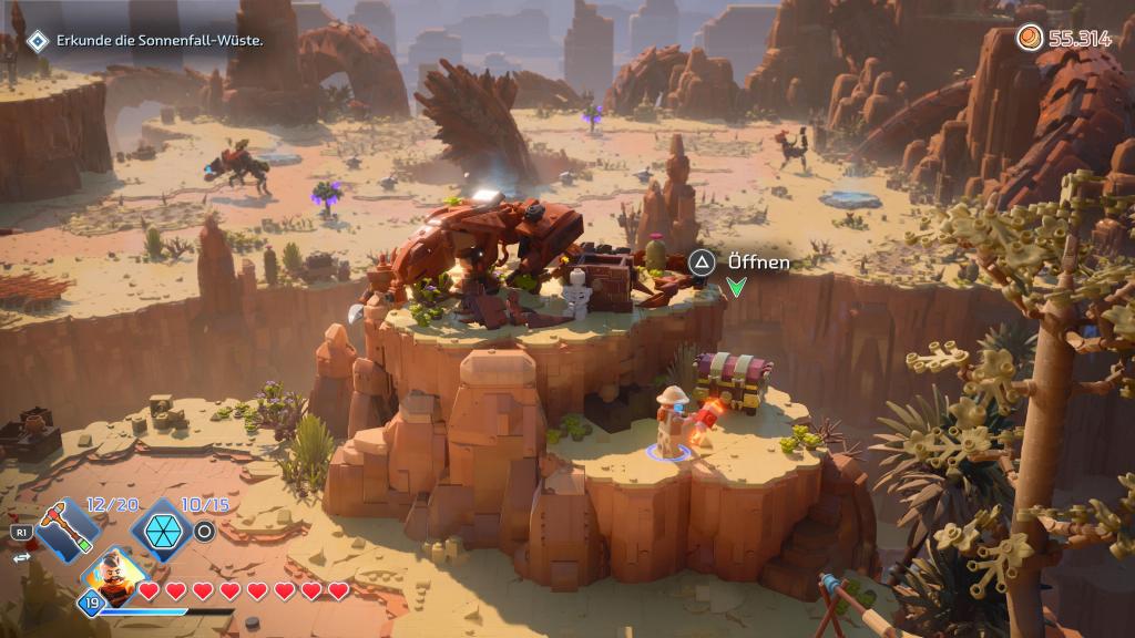 Ein Screenshot aus Lego Horizon Adventures.