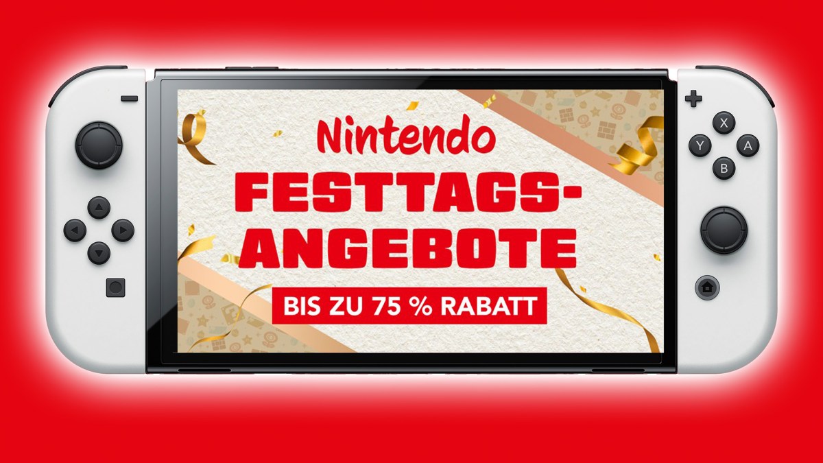 Eine Nintendo Switch OLED.