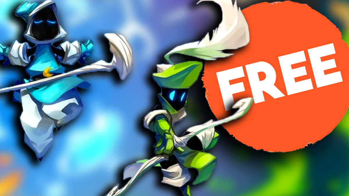 Eine Bildmontage, die Comic-artige Charaktere aus dem 2D-Plattformer Pankapu zeigt - und einen