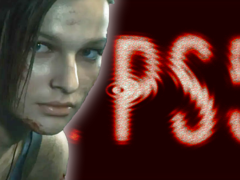 Eine Bildmontage, die Jill Valentine aus dem Remake von Resident Evil 3 zeigt.