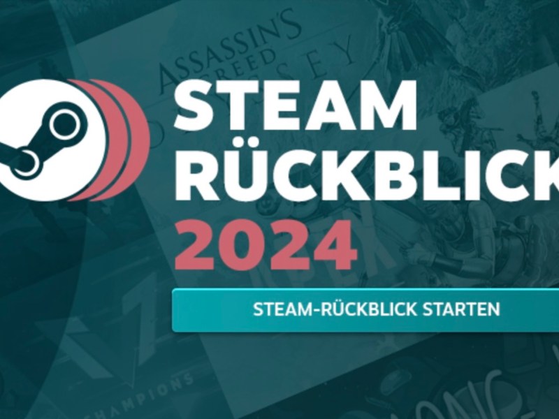 Ein Screenshot vom Steam Rückblick 2024.