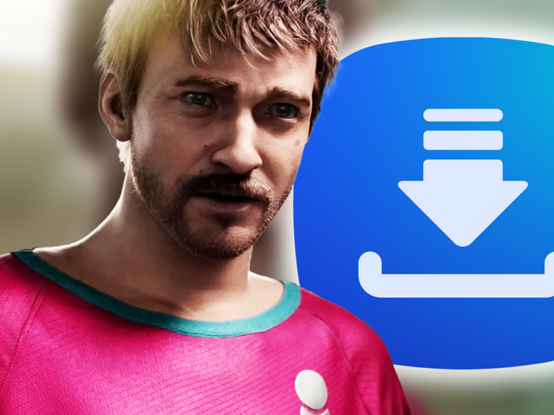 Eine Bildmontage, die den männlich gelesenen Protagonisten aus dem Computerspiel The Alters zeigt.