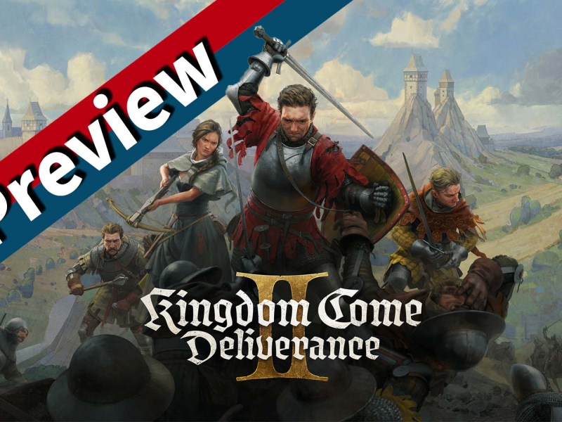 Artwork zu Kingdom Come: Deliverance 2 mit Heinrich, Hans Capon und anderen Charakteren in Kampfstellung