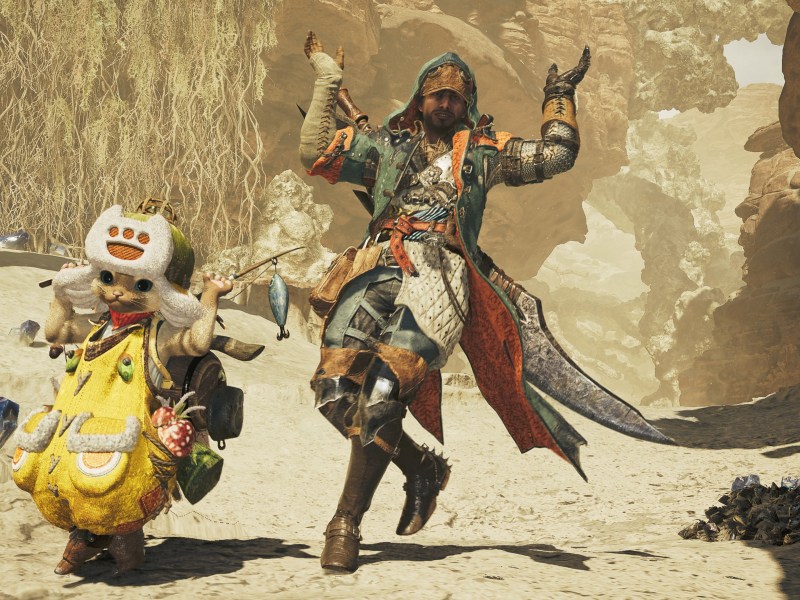 Ein Screenshot aus Monster Hunter Wilds.