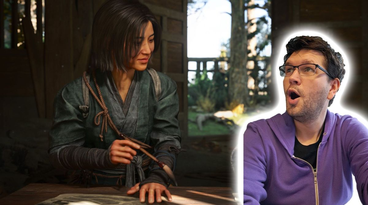 Assassin's Creed Shadows - Naoe und ich zeichnen zusammen Sumi-e