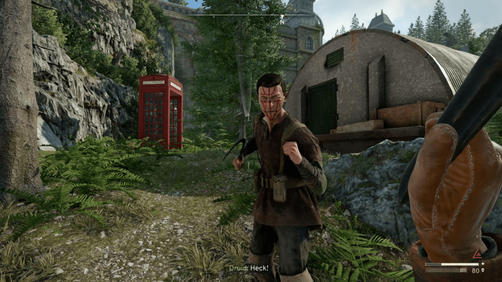 Ein Screenshot aus dem Viideospiel Atomfall