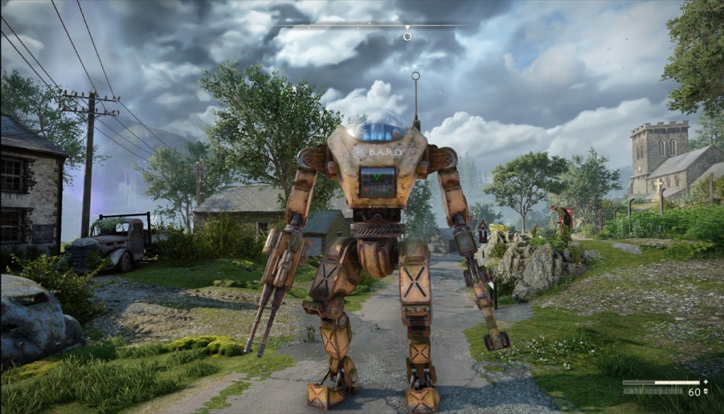 Screenshot aus dem Videospiel Atomfall