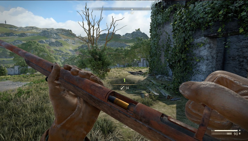 Screenshot aus dem Videospiel Atomfall