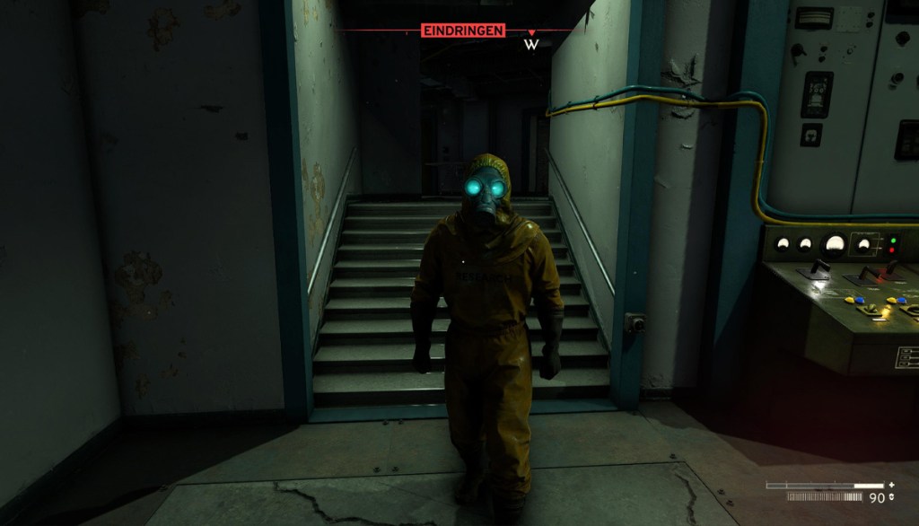 Screenshot aus dem Videospiel Atomfall