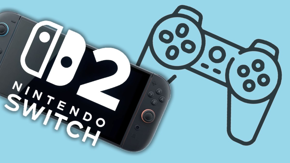 Eine Nintendo Switch 2 neben einem Symbol für einen Controller