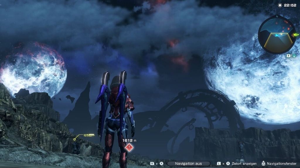 Ein Screenshot aus der Xenoblade Chronicles X Definitive Edition.