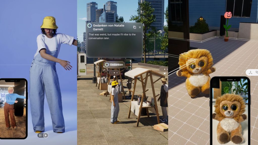 Screenshots KI Möglichkeiten