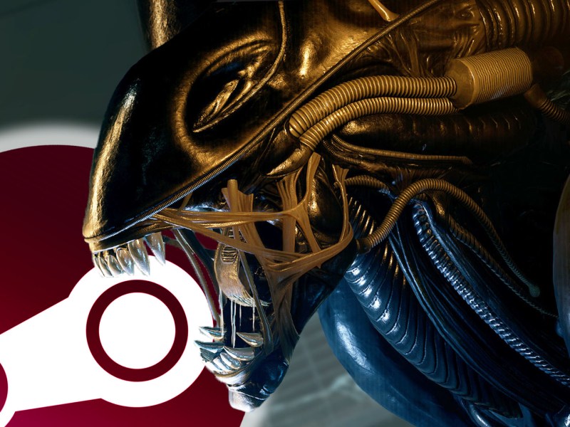 Eine Bildmontage zum Alien Day auf Steam.