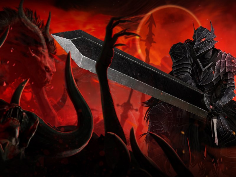 Ein Bild von der Diablo 4-Berserk-Kollaboration.