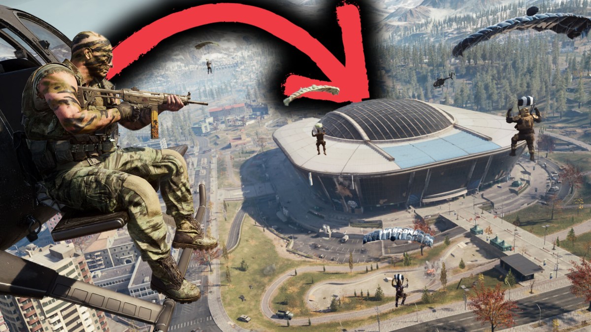 Eine Bildmontage zu Call of Duty Warzone.