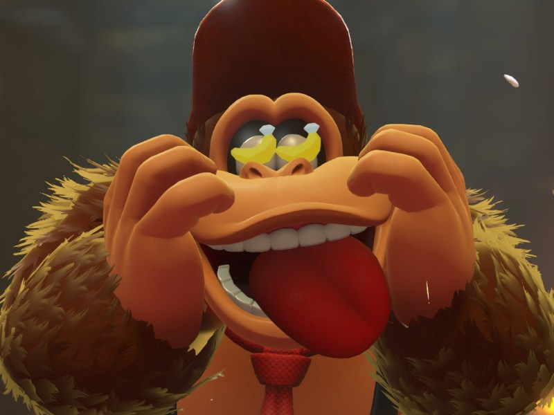Screenshot aus Donkey Kong Bananza.