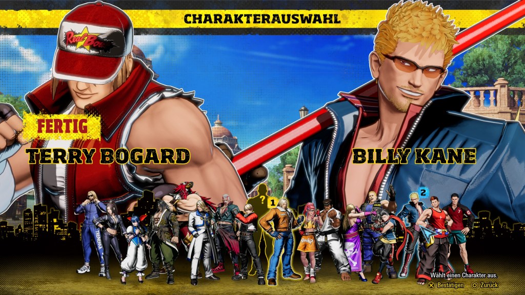 Screenshot aus Fatal Fury: City of the Wolves