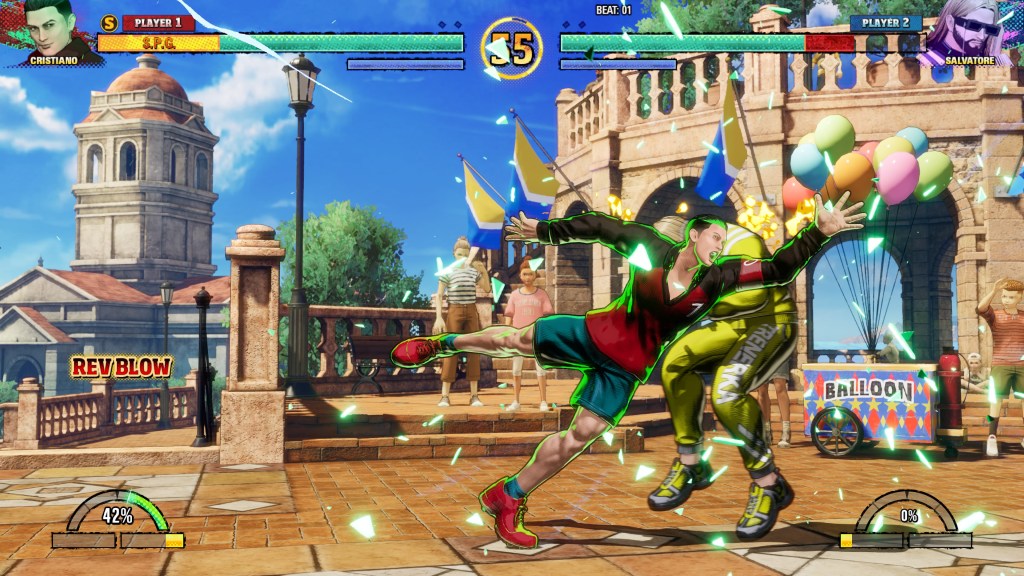 Screenshot aus Fatal Fury: City of the Wolves