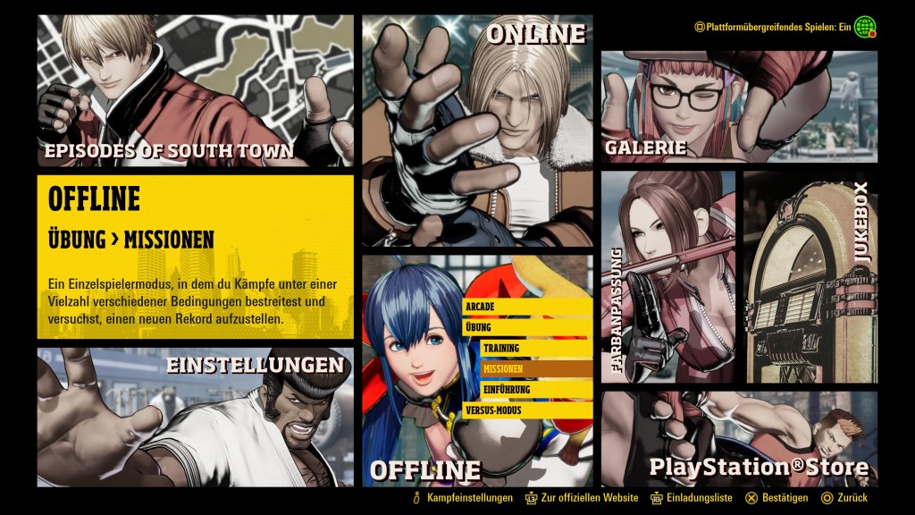 Screenshot aus Fatal Fury: City of the Wolves