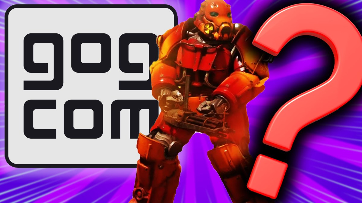 Eine Bildmontage zu GOG und Fallout.