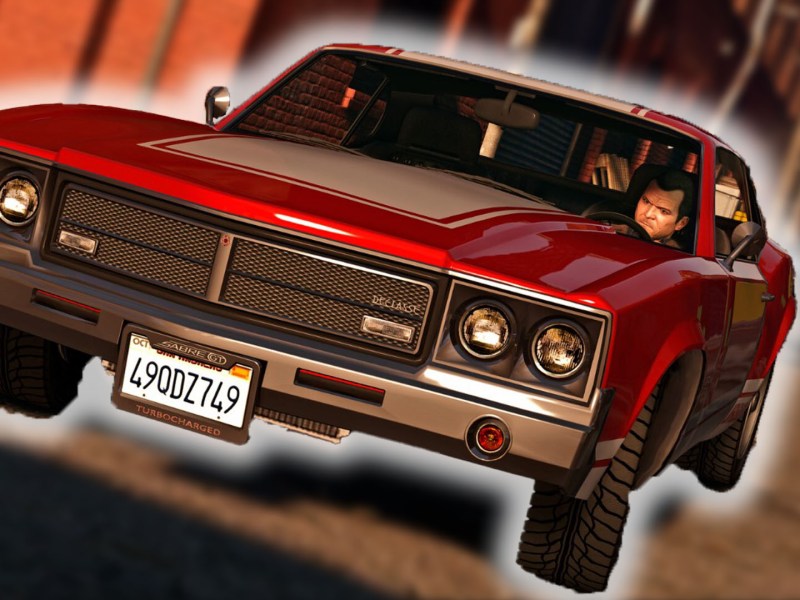 Eine Bildmontage zu GTA 5 Enhanced.