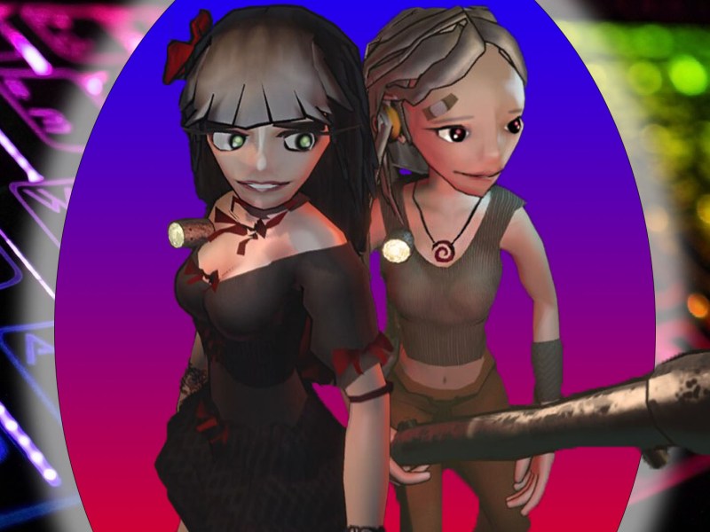 Eine Bildmontage zum Horrorspiel Blood Typers.