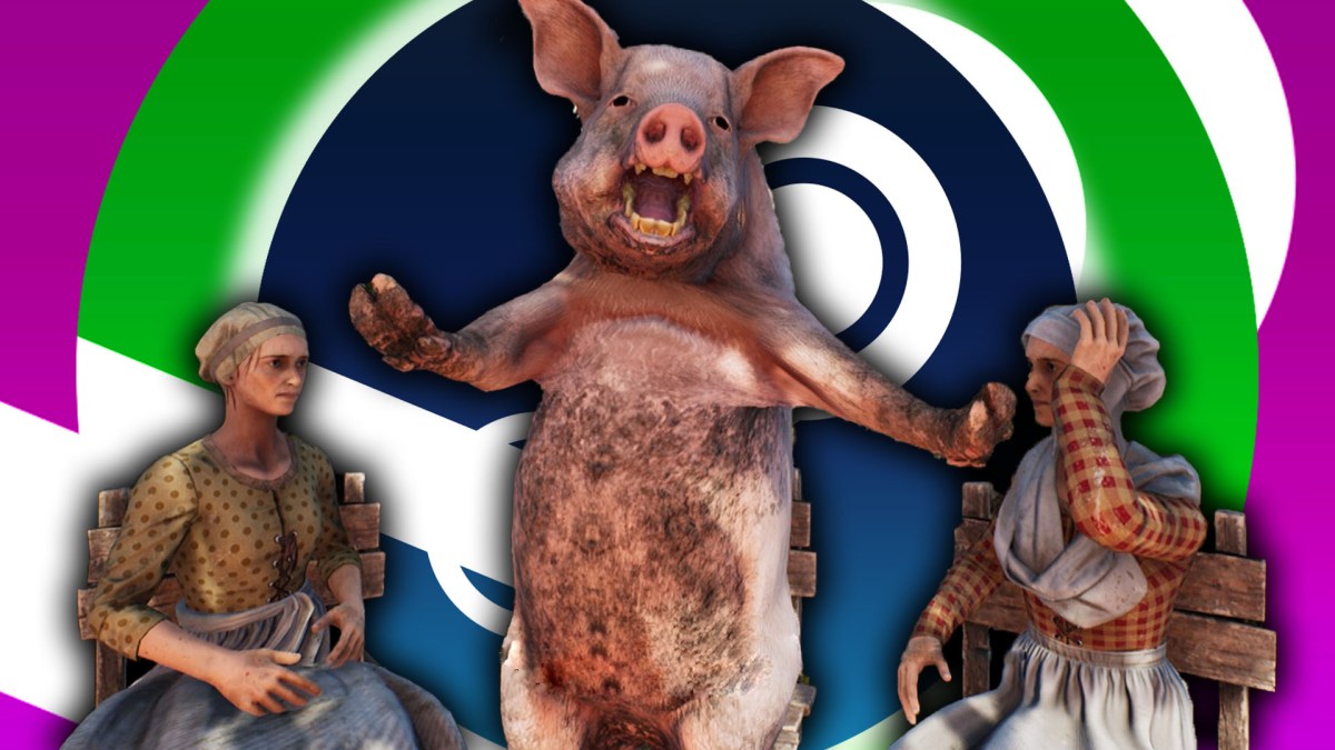 Eine Bildmontag zum Rollenspiel Medieval Pig.