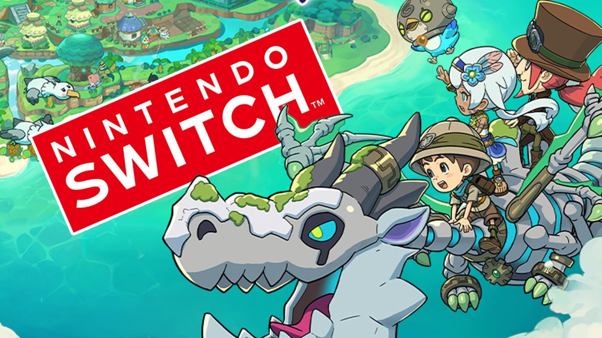 Artwork zu Fantasy Life i: Die Zeitdiebin mit dem Nintendo Switch-Logo