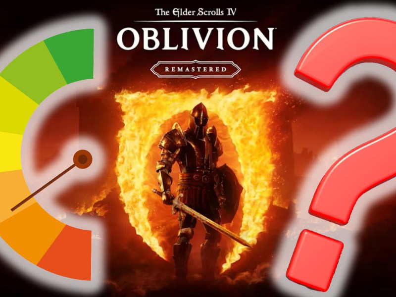 Eine Bildmontage zu Oblivion Remastered.