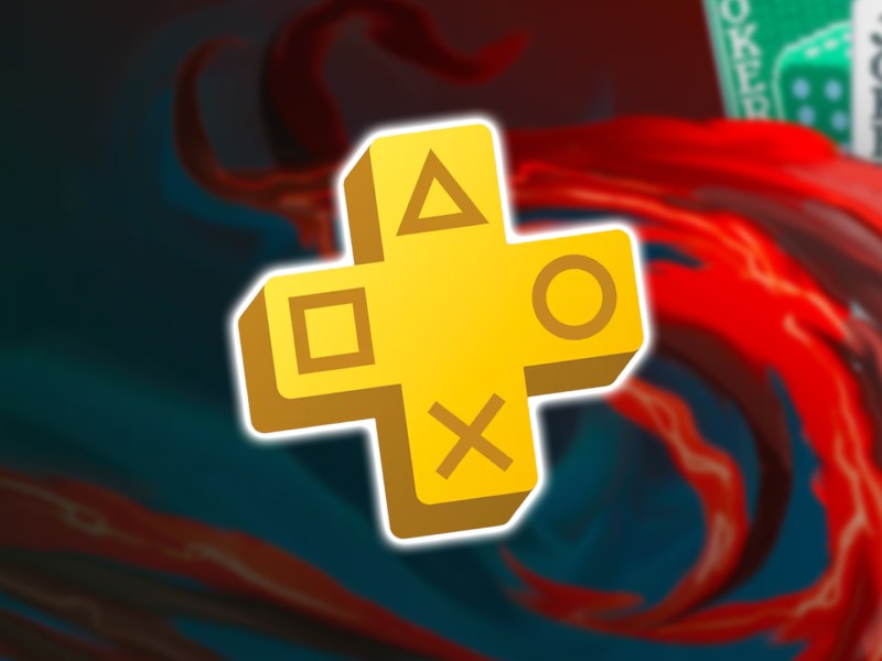 Artwork von Balatro, im Vordergrund das Logo von PS Plus.
