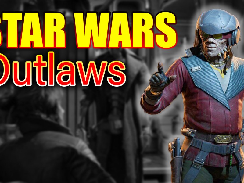 Eine Bildmontage zu Star Wars Outlaws.
