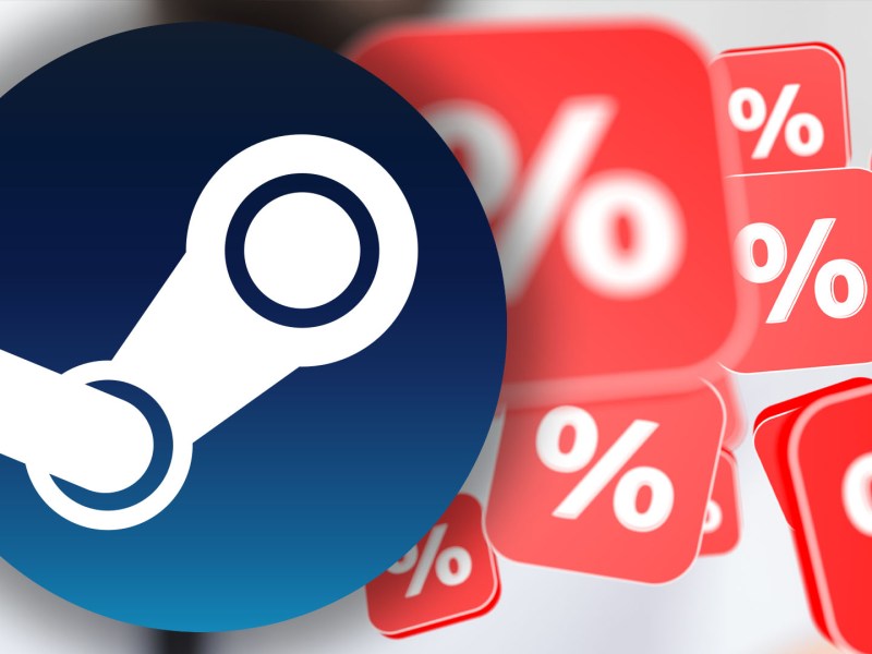 Eine Bildmontage zu Vertriebsplattform Steam.